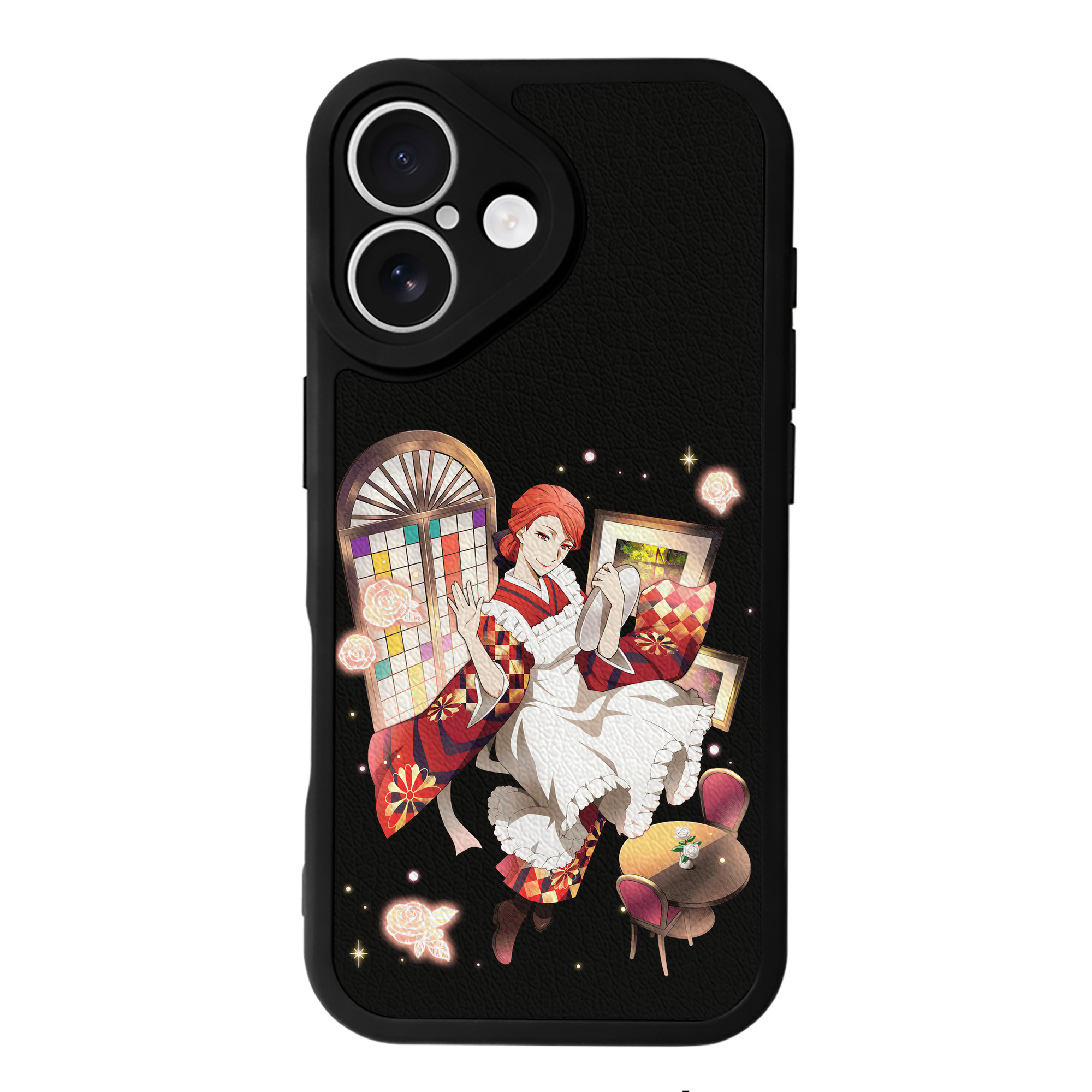 （画像用） 文豪ストレイドッグス Bungo Stray Dogs 【iPhone 16シリーズ対応】シリコンスマホケース（レザー調） 材質：シリコン